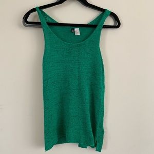 Beautiful emerald green knitted top